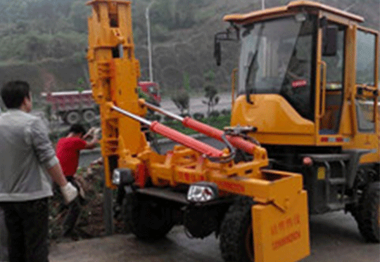 贵州公路钻孔机880型施工