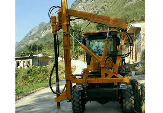 贵州公路钻孔机安顺市乡村路施工