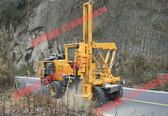 四川公路钻孔机C型集成式打钻一体