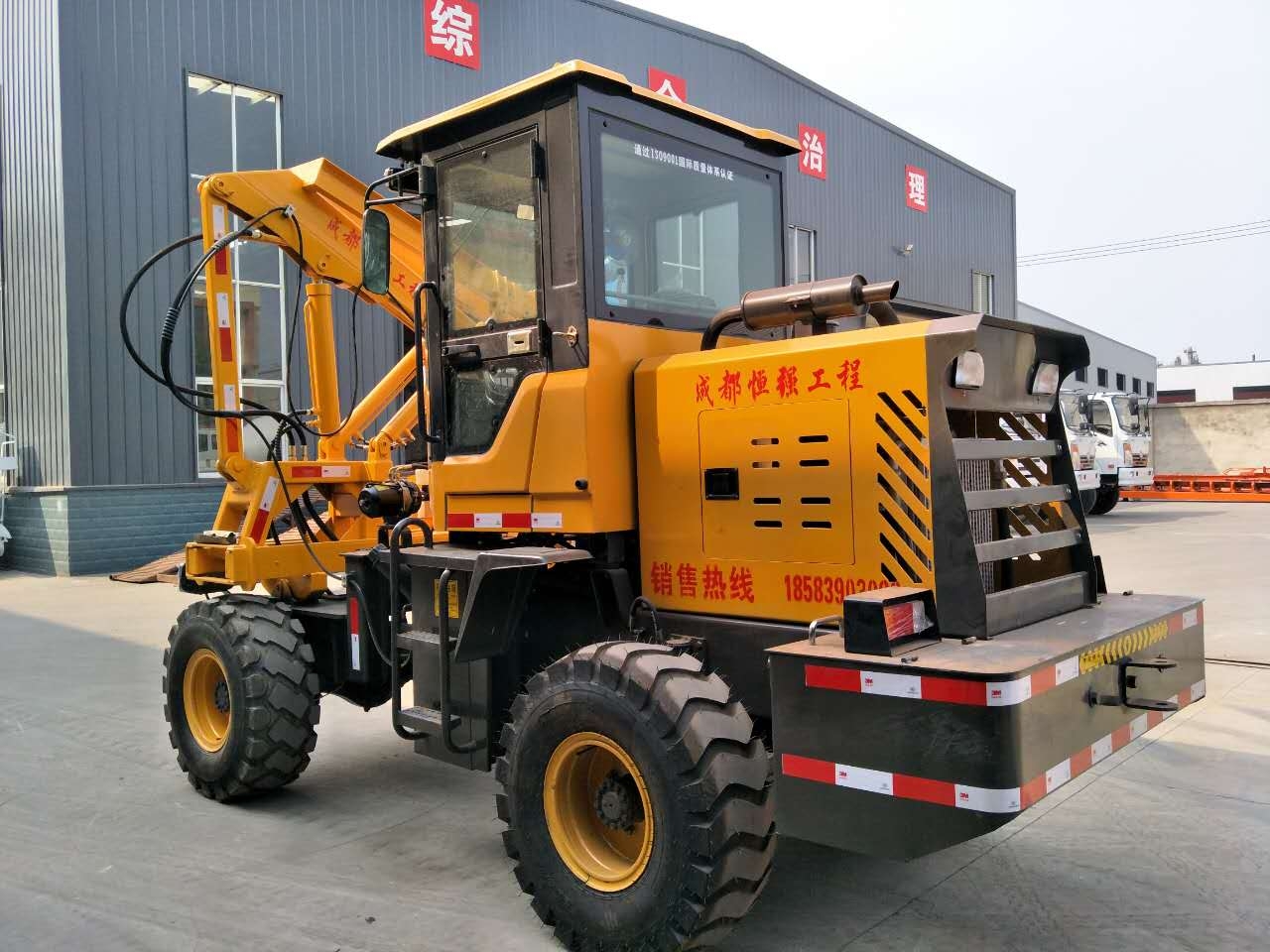 公路钻孔机B型集成型受湖南客户青睐